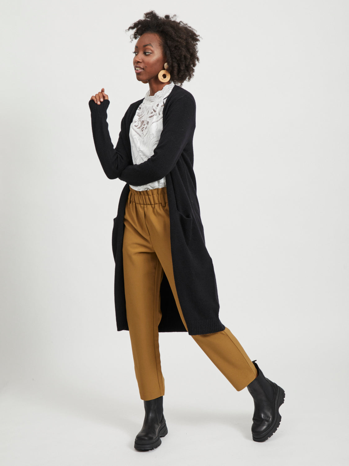 VIRIL Cardigan - black